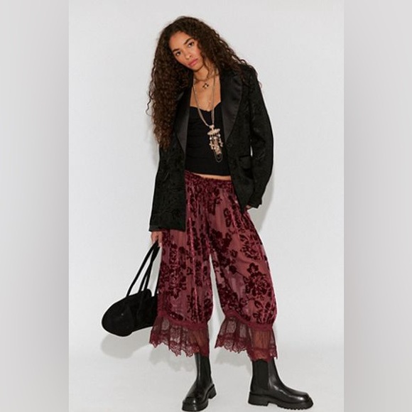 Free People Pants - Forever Young Burnout Pants
Free People